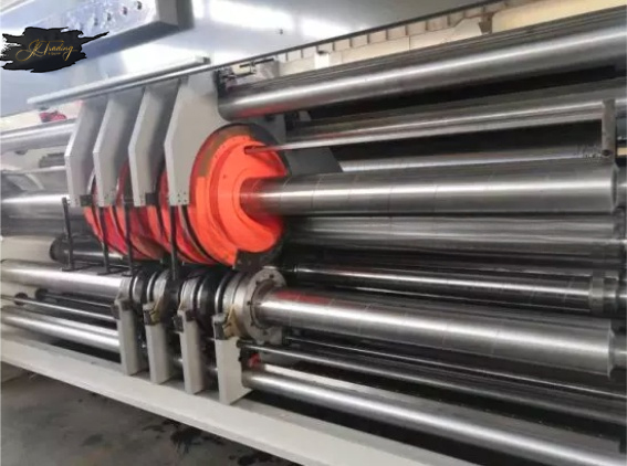 High Speed Computer Water Ink Flexo Printing Slotting Carton Box Making Machine
